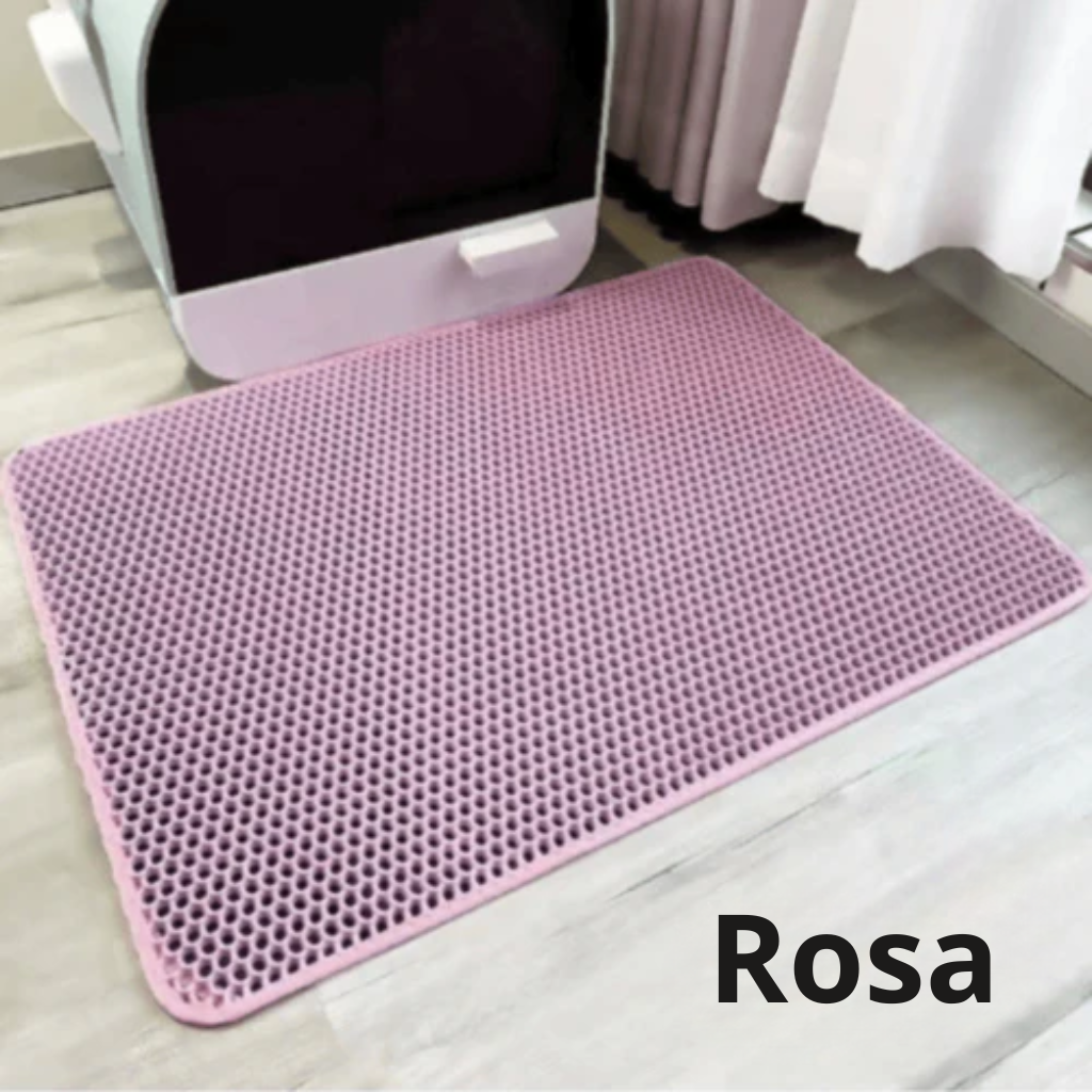 Alfombrilla higiénica recolectora de arena para gatos