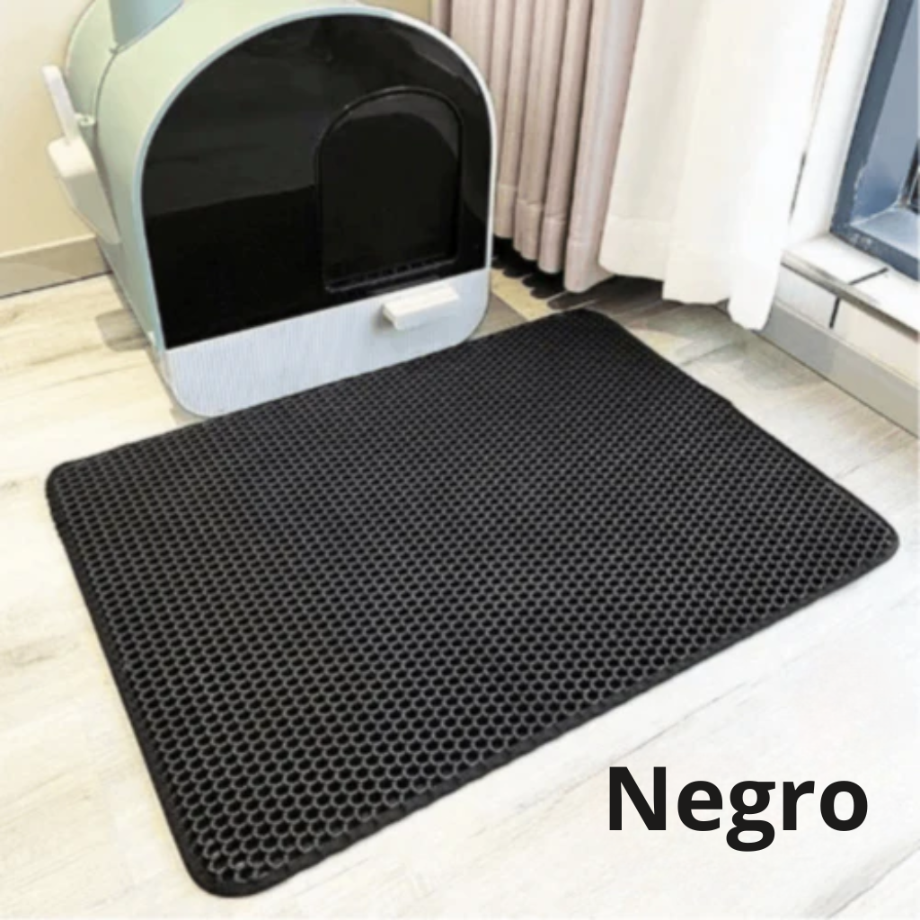 Alfombrilla higiénica recolectora de arena para gatos