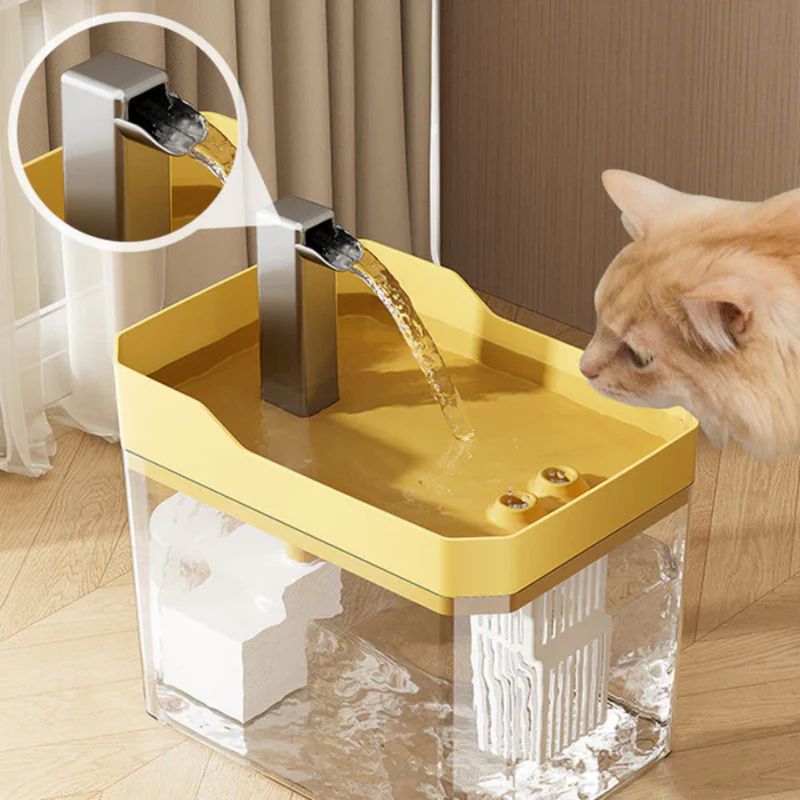 Fuente Automática de Agua para Gatos