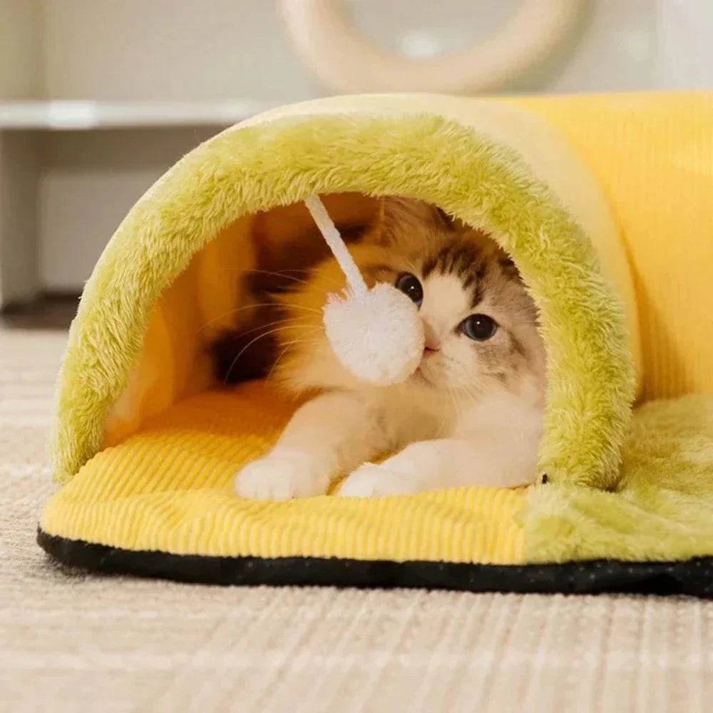Alfombrilla de túnel para gatos