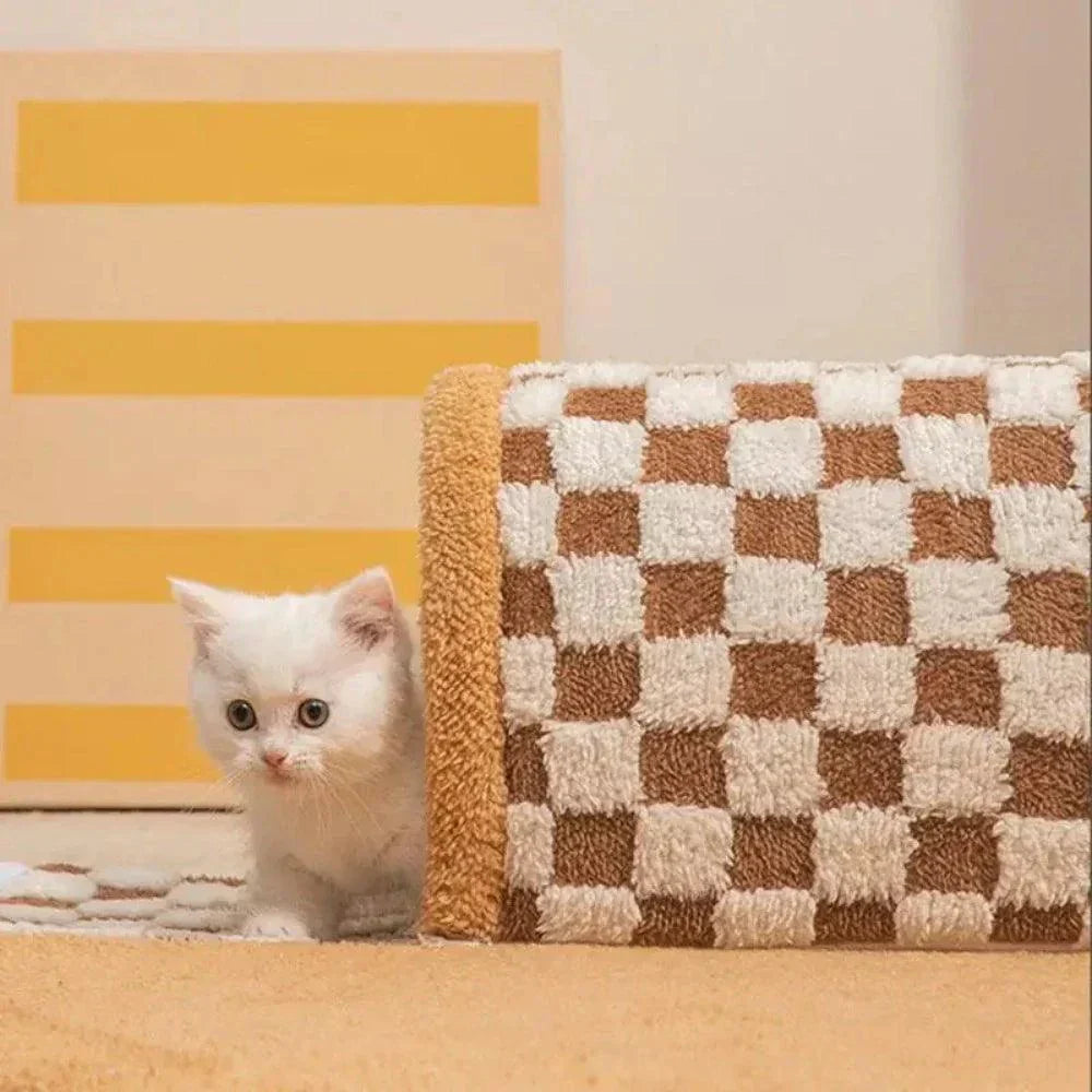 Alfombrilla de túnel para gatos