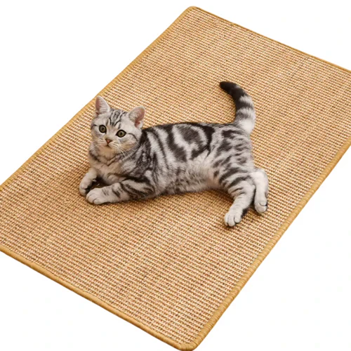 Tapete Rascador de Sisal para Gatos