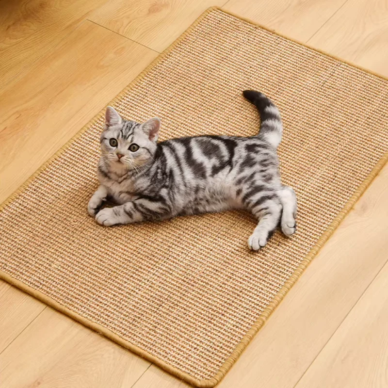 Tapete Rascador de Sisal para Gatos