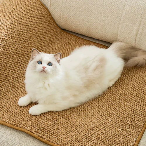 Tapete Rascador de Sisal para Gatos